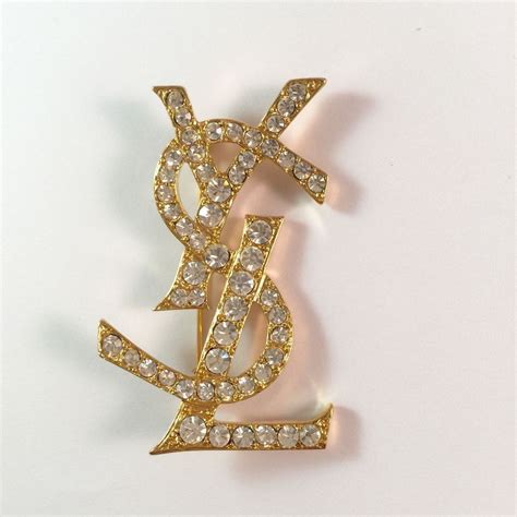 vintage ysl brooch|YSL inspired brooch.